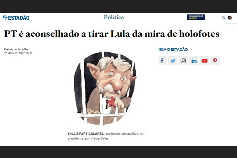 Arrego: Lula não some das pesquisas e justiça golpista tenta acordo