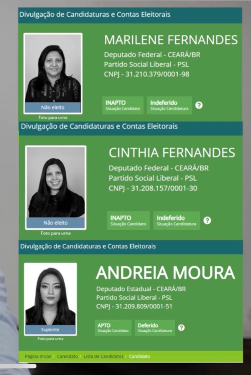 Deputado iguatuense coloca três pessoas da família como candidatas nas Eleições de 2018