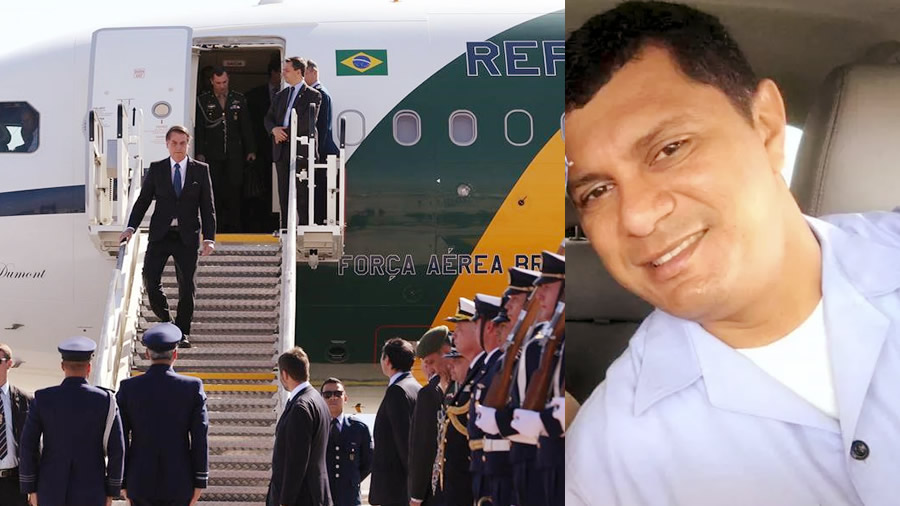 Eduardo Bolsonaro censura sargento da cocaína do avião presidencial preso na Espanha