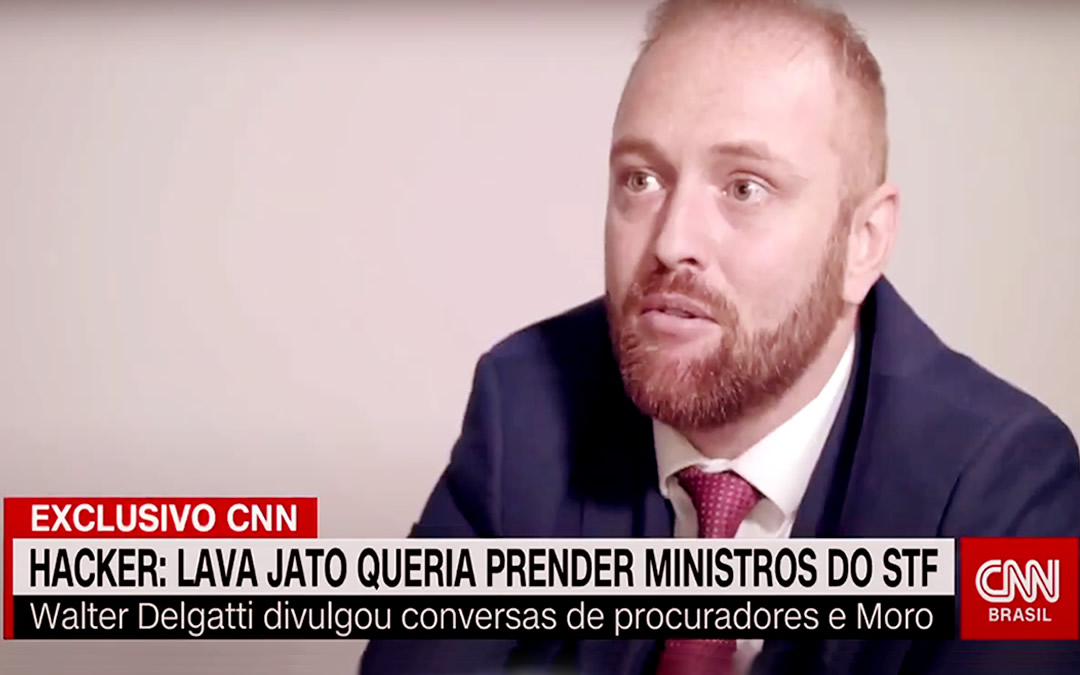 Em entrevista à CNN, hacker diz que Lula era o “foco” de Moro e Dallagnol