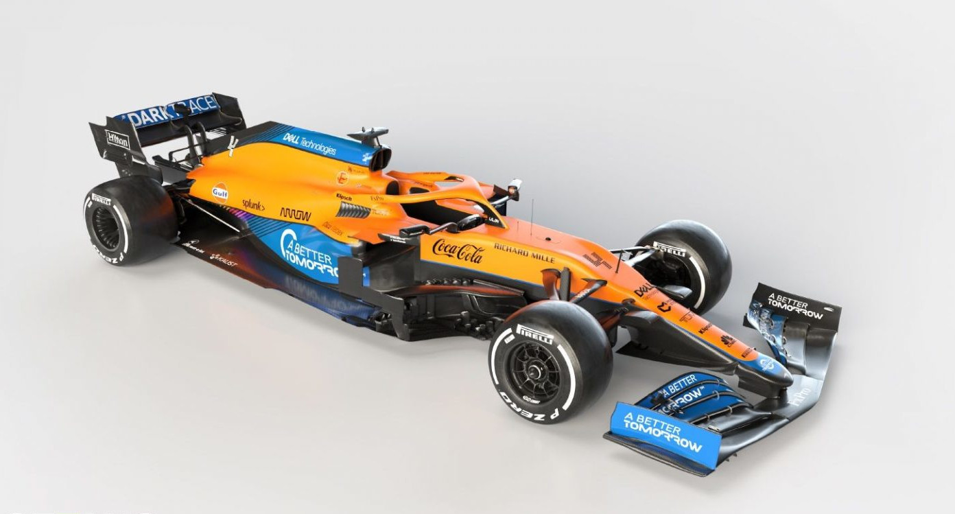 McLaren lança o MCL35M com motor Mercedes e mudanças aerodinâmica