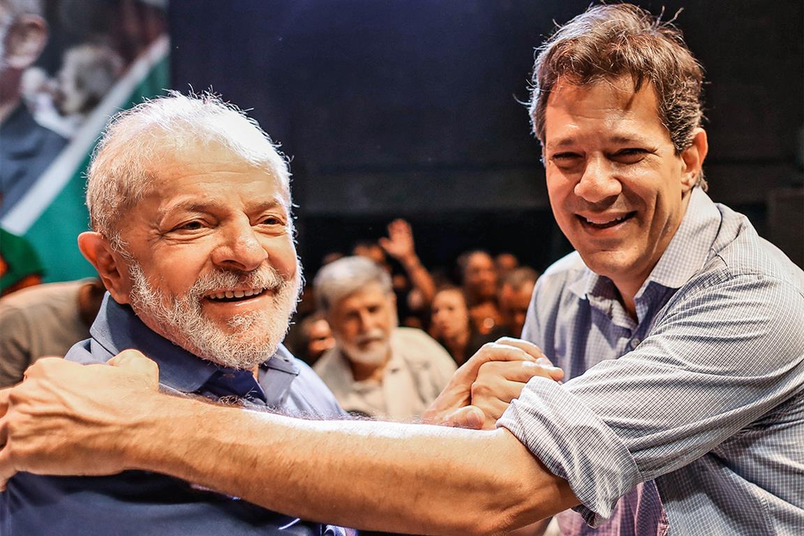 Nem o inteligentão do Ciro e nem o PSOL podem questionar a indicação de Lula para Haddad presidente pelo PT