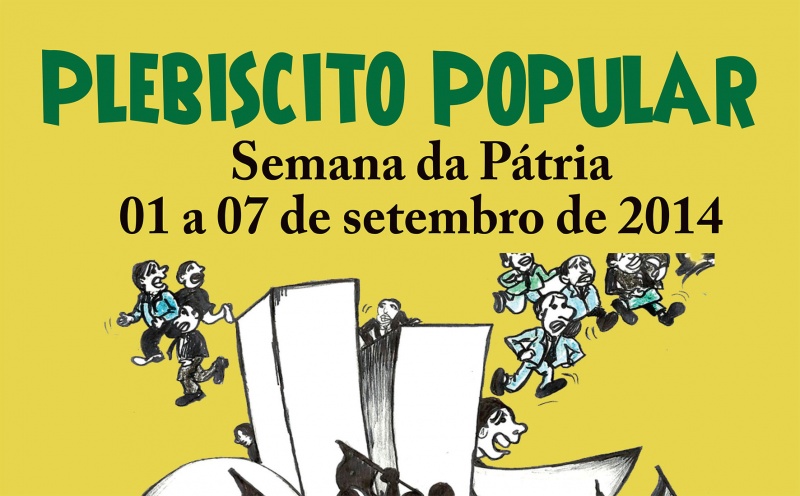 Participe do Plebiscito e faça a verdadeira mudança na política