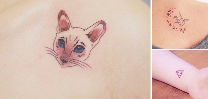 25 Belas ideias de tatuagens minimalistas que farão você perder o medo de ter uma