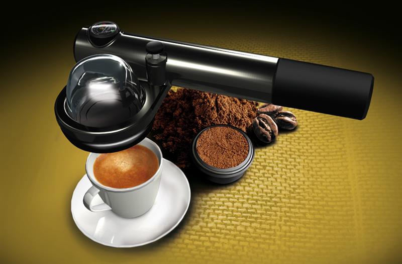 Máquina portátil de café expresso