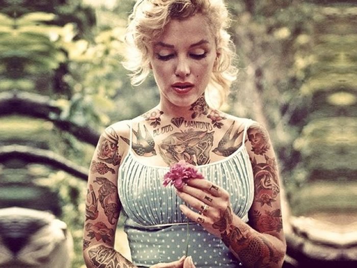 Montagens: Veja como seriam seu ídolo tatuado?