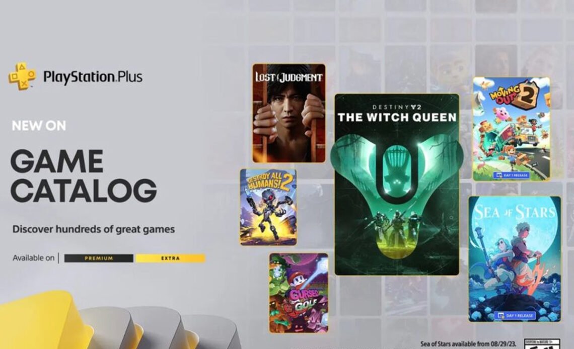 Sony anuncia lista de jogos da PS Plus Extra e Deluxe de agosto